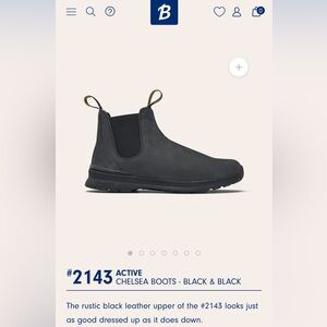 Blundstone Chelsea Boots Black